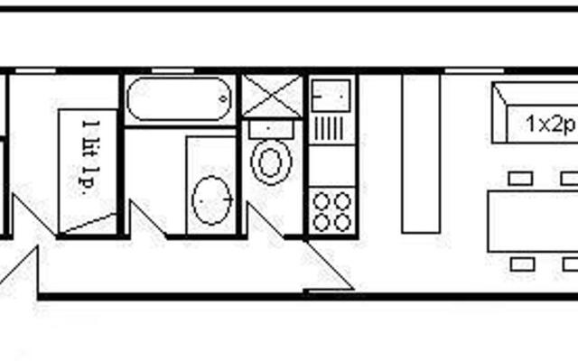 Appartement Méribel, 3 pièces, 5 personnes - FR-1-180-136