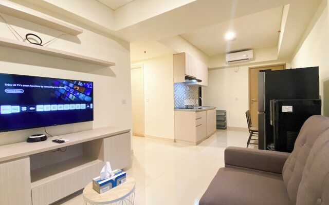 Serene Designed 2Br At Meikarta Apartment