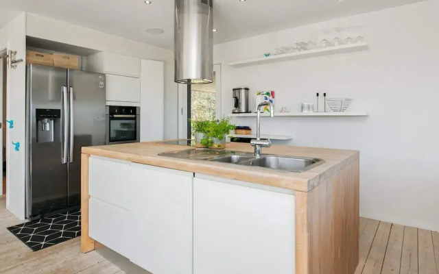 Modern Holiday Home in Brovst with Hot Tub