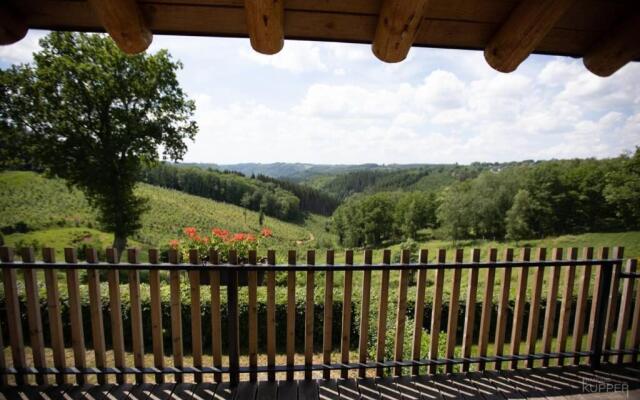 La Harde 31 pers Malmedy, vue, wellness, jardin