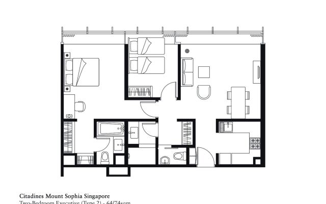 Citadines Mount Sophia Singapore