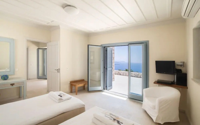 Modern Villa in Vasiliki with Swimming Pool & Hot Tub