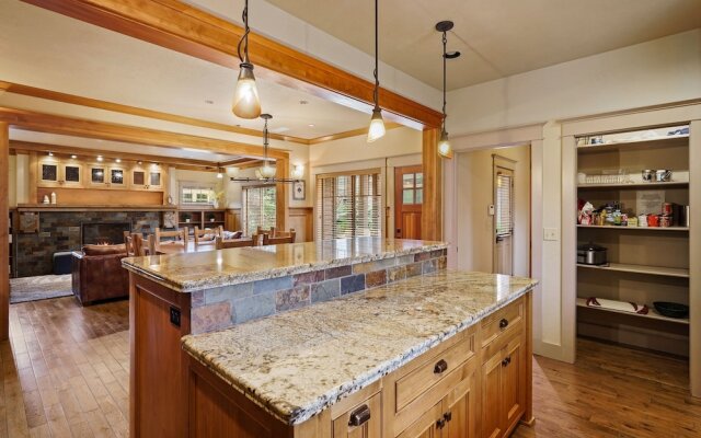 Craftsman-style Awbrey Home features Gas BBQ by RedAwning