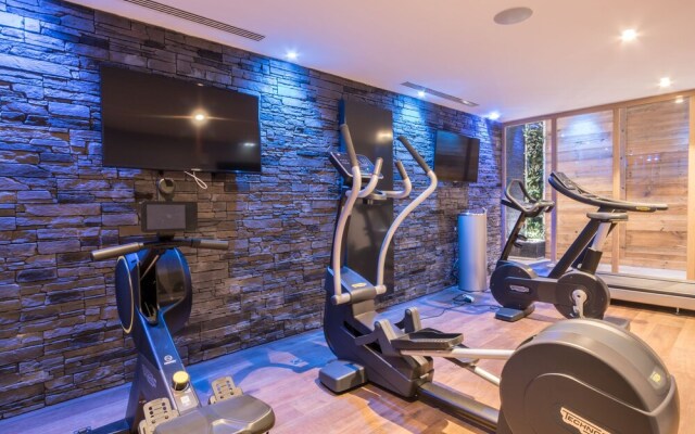 Rustic Apartment With a Fireplace and Wi-fi in Arc 2000