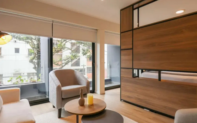 w Dazzling 1BR w Fantastic View in Miraflores