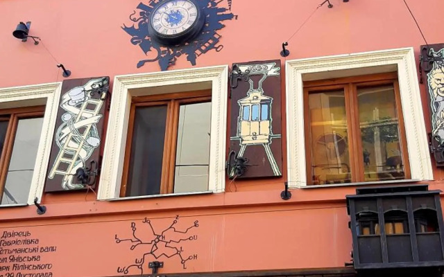 Style apartments in old Lviv