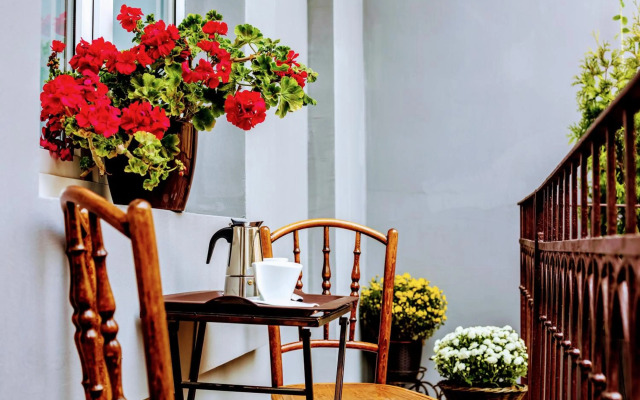 Family apartments in Lviv center with balcony