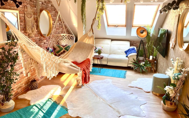 Duplex 2 with quiet terrace on Wenceslas Square