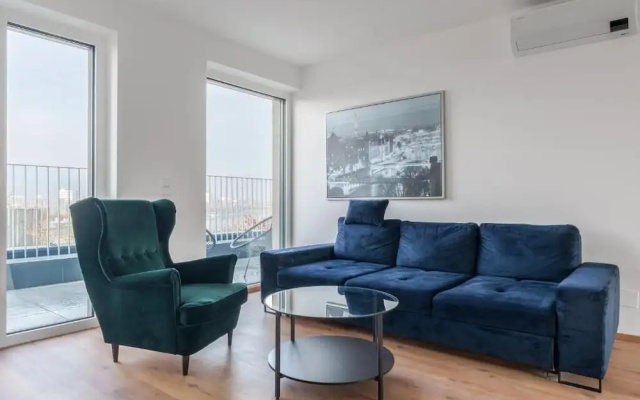 Riverside Apartments with great view