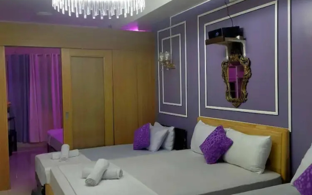 Royal Purple Cinema Room