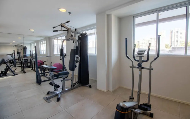 Apto Confort vel com Wi-fi e Churrasqueira