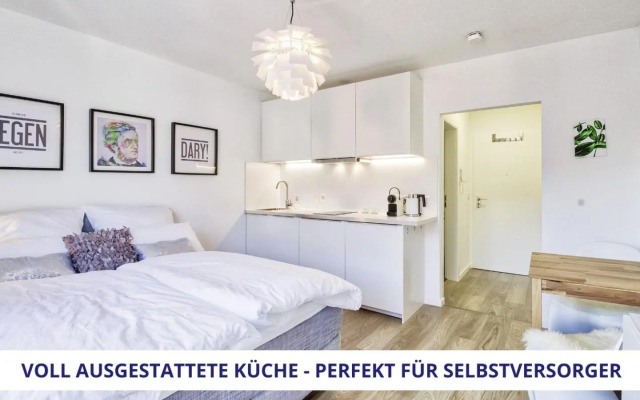 Apartment Wahnfried No2 - citynah wohnen mit Küche, Duschbad und Balkon