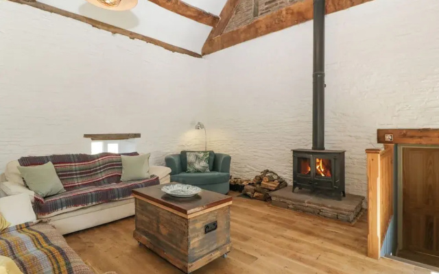 White Haywood Barn