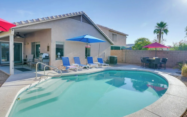 Sunny Surprise Getaway w/ Private Yard & Pool