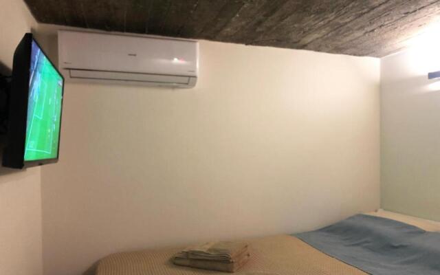 Sunny micro-loft apartment with outdoor lounge