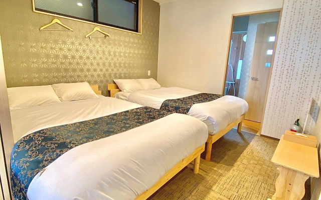 Guest House One More Heart at Kyoto Station South 5 – Guest Rooms – Kyoto