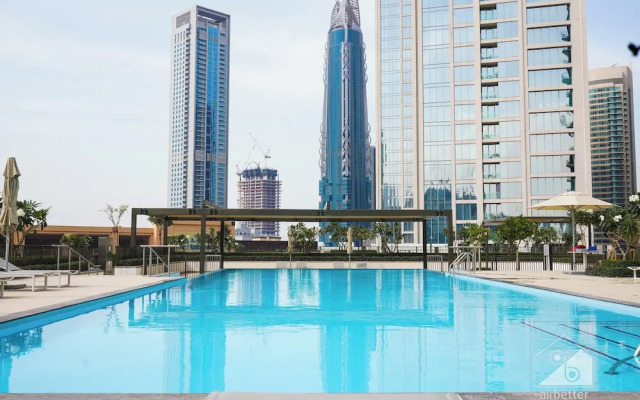Burj Crown Luxury 3bedroom Balcony & View