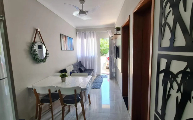 Apartamento Ubatuba com área gourmet