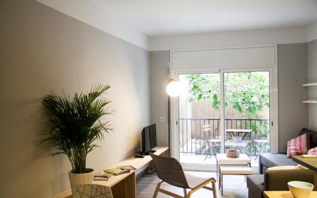 Idyllic apartment with terrace