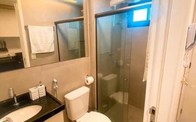 Flat Charmoso Vista Mar by La Playa