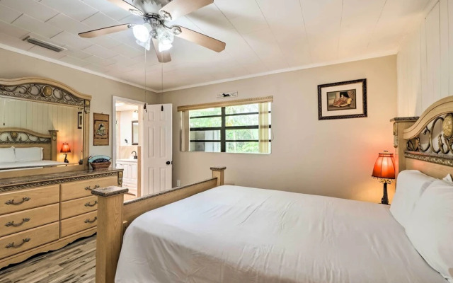 Lush Riverfront Escape w/ Private Boat Dock!