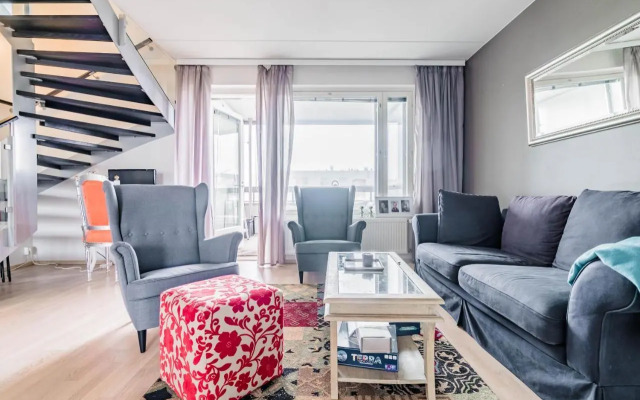 Beautiful penthouse in the center of Helsinki