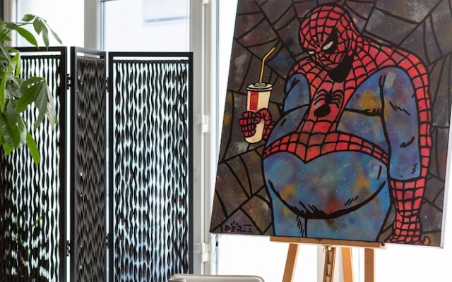 Le 32 - Loft Pop Art - 3 Chambres Avec Parking Privé