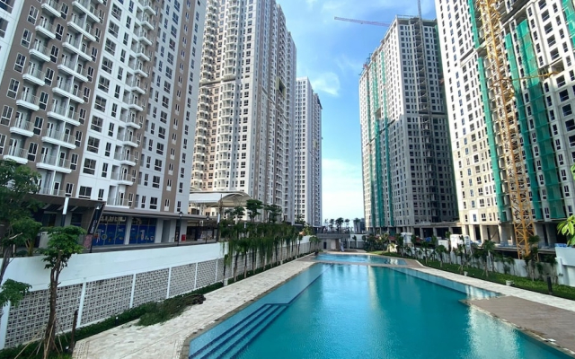 Restful 2Br Tokyo Riverside Pik 2 Apartment