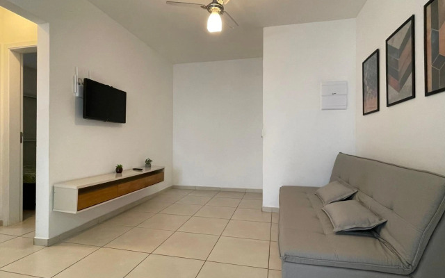 Apartamento Ubatuba, AR, Varanda Gourmet, Piscinas e 300mt Praia