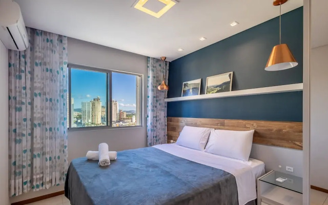 Apto Vista Mar com churrasqueira BBH1003