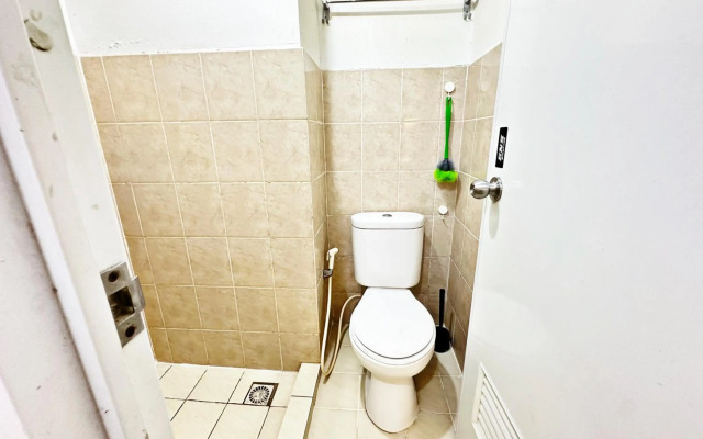 Homey Studio 1BR, Fast Wifi SMARTtv HotShower Tower H