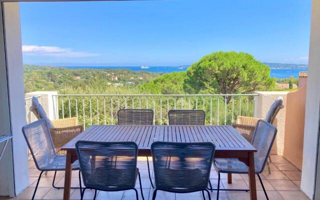 Les Restanques vue mer 3 chambres bastide