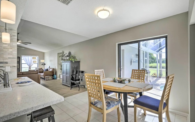 Palm Harbor Home w/ Pool & Golf Course Views!