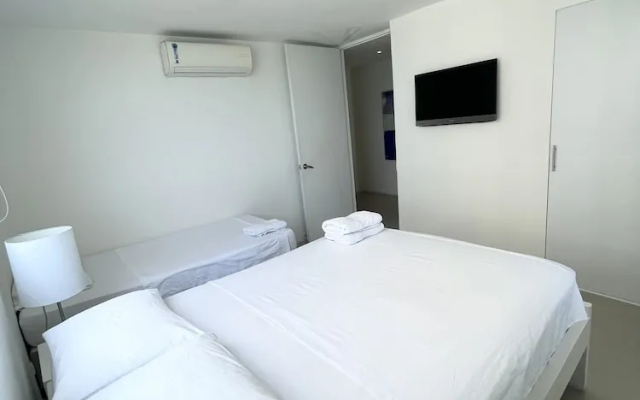 Apartment In Cartagena In Front Of The Sea 2 Bedrooms With Air Conditioning - Apartment in Cartagena - Photo 2