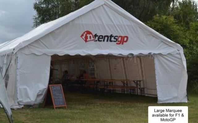 Silverstone Glamping and Pre-Pitched Camping with intentsGP