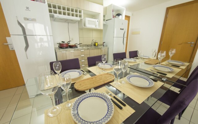 Novo apartamento Ponta Negra 6 pessoas