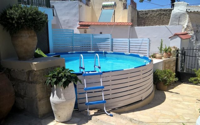 House With 2 Bedrooms in Rethymno, With Wonderful sea View, Private Po