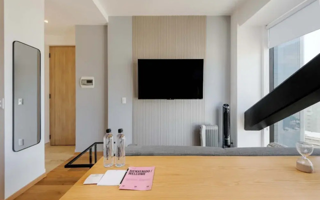 w Wonderful Loft With Perfect Deco in Mexico City