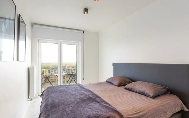 Apartment by Belgian Coast With Sea View
