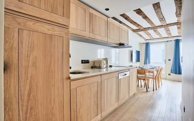 New Flat Terrace Centre de Paris Bourse