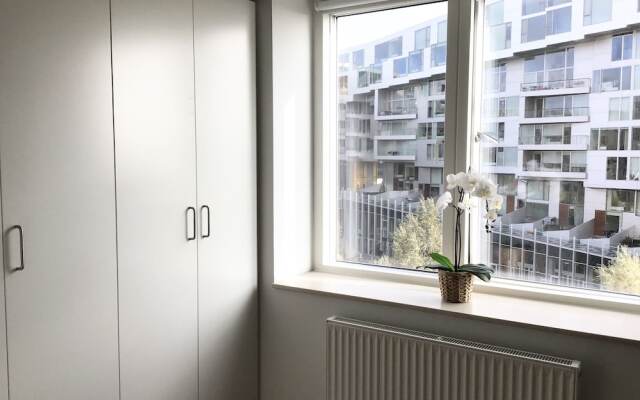 Modern One-bedroom Apartment With a Balcony in Copenhagen Ørestad