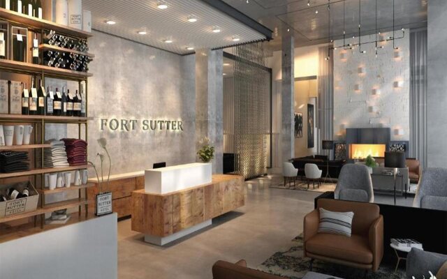 The Fort Sutter Sacramento, Tapestry Collection by Hilton