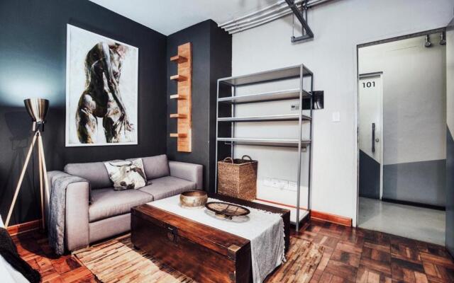 Cozy, Modern Living in Maboneng: Artison Lofts 105