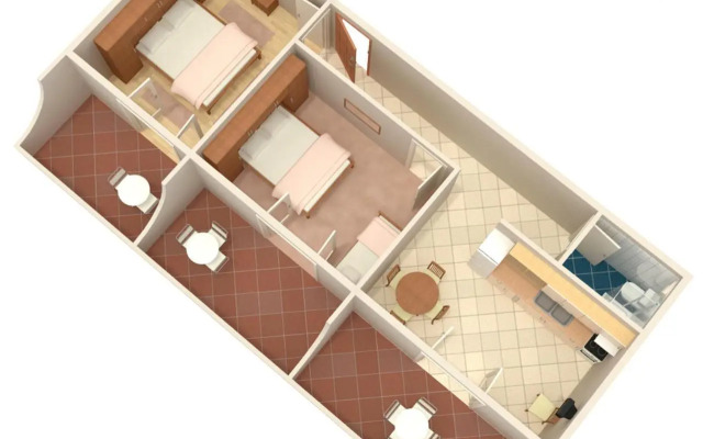 Apartments and rooms with parking space Barbat, Rab - 5070
