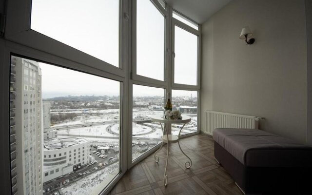 Stylish Panoramic apartments Dnipro Sail riverside