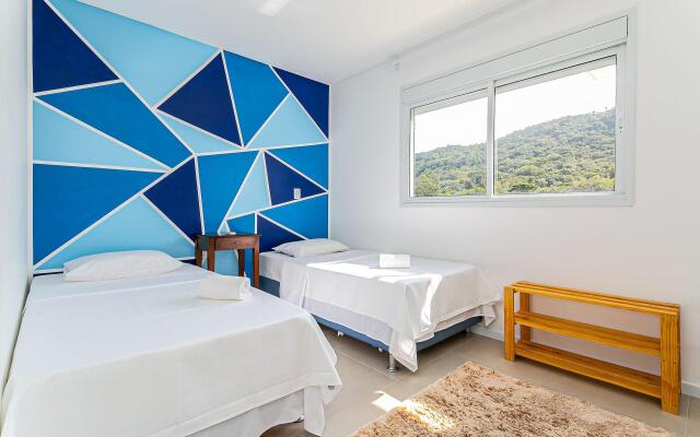 Apto C/churraq a 400m da Praia nos Ingleses Mdr102