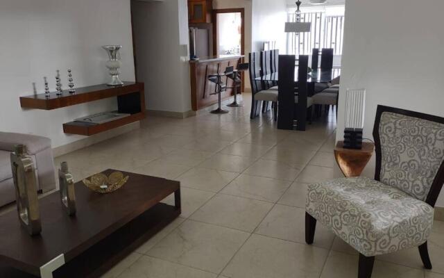 Spacious modern condo for 7 people in Santiago