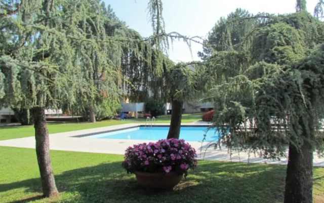 Flat With Patio Overlooking the Pool