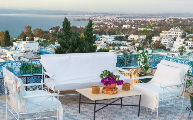 Maison L'étoile de Sidi Bou Saïd - 360° Sea View — фото 2