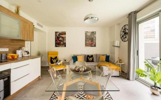 Stylish New 1 bedroom apartment in juan les pins
